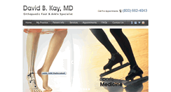 Desktop Screenshot of davidkaymd.com