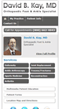 Mobile Screenshot of davidkaymd.com